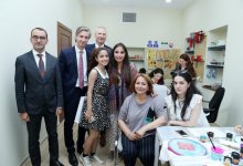 Вице-президент Фонда Гейдара Алиева Лейла Алиева приняла участие на презентации проекта «Поощрение инклюзивного образования посредством традиционного искусства» (ФОТО)
