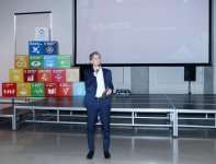 Вице-президент Фонда Гейдара Алиева Лейла Алиева приняла участие в церемонии, организованной Программой развития ООН (ФОТО) - Gallery Thumbnail