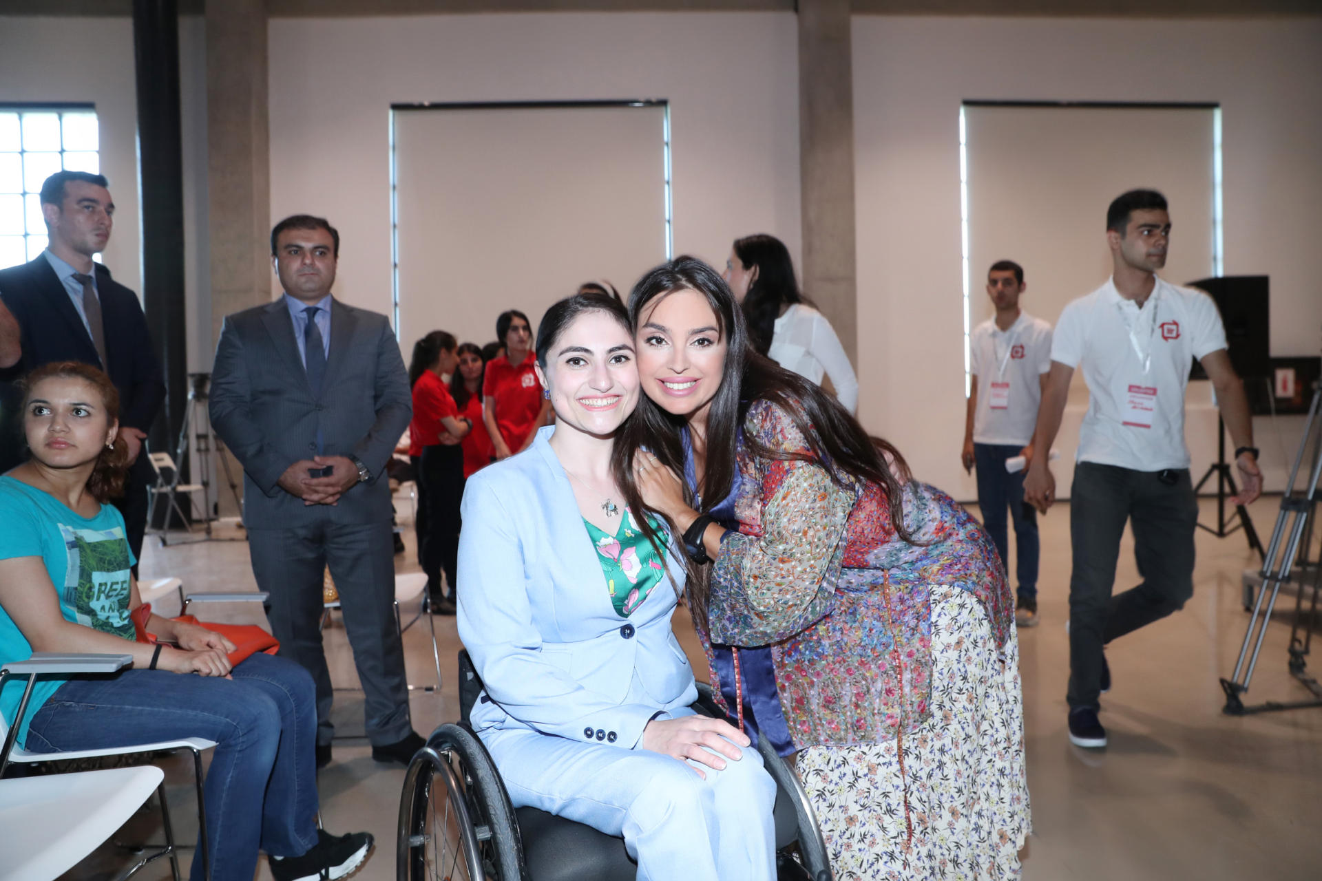 Вице-президент Фонда Гейдара Алиева Лейла Алиева приняла участие в церемонии, организованной Программой развития ООН (ФОТО) - Gallery Image