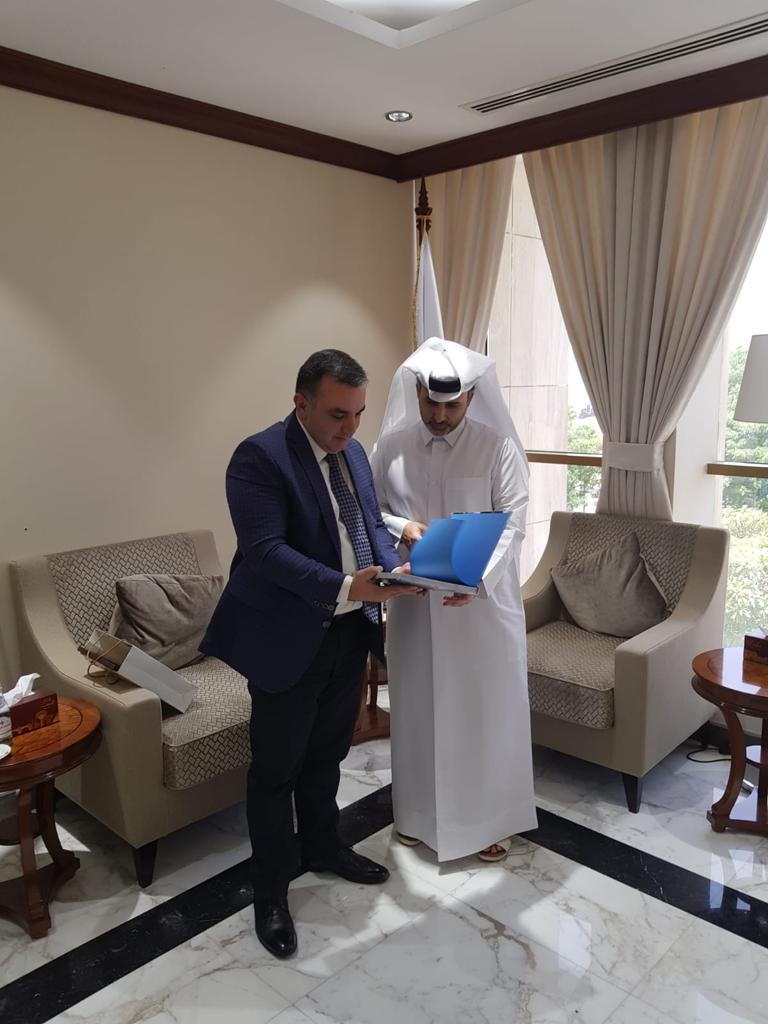 Qatari environment minister invited to Azerbaijan (PHOTO)