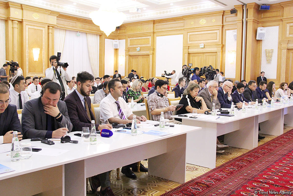 В Ашхабаде прошел международный медиа-форум, посвященный первому Каспийскому экономическому форуму (ФОТО) - Gallery Image
