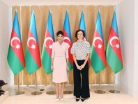 Первый вице-президент Мехрибан Алиева встретилась с генеральным директором ЮНЕСКО Одрэ Азуле (ФОТО) (версия 2)