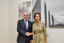 Эльмар Мамедъяров встретился с гендиректором ЮНЕСКО Одре Азуле - Gallery Thumbnail