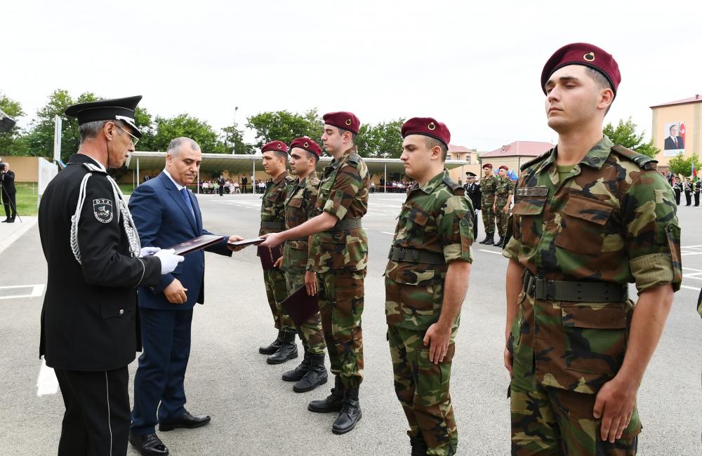 First VP Mehriban Aliyeva attends ceremony to transfer State Security Service soldiers to reserve units (PHOTO)