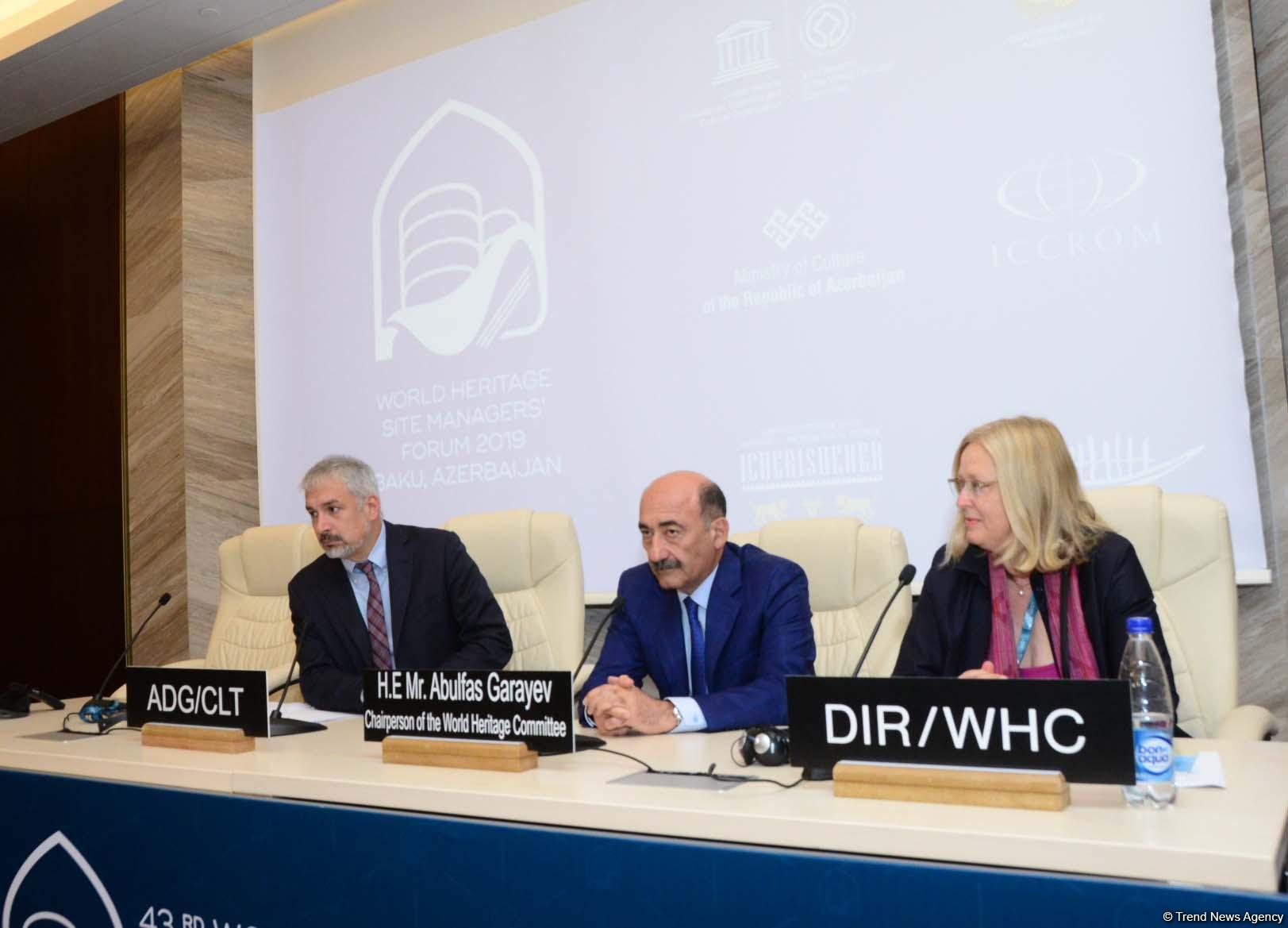 Абульфас Гараев: Проведение 43-й сессии Комитета Всемирного наследия в Баку - знак высокой оценки  Азербайджану (ФОТО)