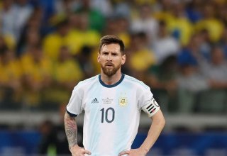 Argentina 2 Chile 1: Messi sees red in tempestuous third-place play-off