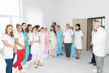 Heydər Əliyev Fondunun vitse-prezidenti Leyla Əliyeva Elmi-Tədqiqat Pediatriya İnstitutunda olub (FOTO)