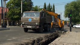 Qax-İlisu marşrutu üzrə 35.5 km uzunluğunda yol yenidən qurulur (FOTO)