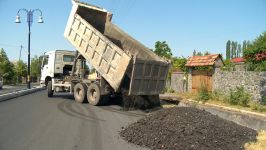 Qax-İlisu marşrutu üzrə 35.5 km uzunluğunda yol yenidən qurulur (FOTO) - Gallery Thumbnail