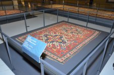 Азербайджанские ковры из Лувра впервые экспонируются в Баку в рамках сессии ЮНЕСКО (ФОТО)