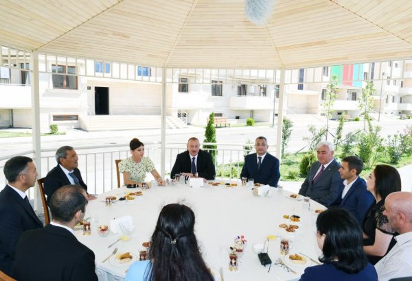 Ilham Aliyev: New apartments, individual houses to be built for over 6,000 IDP families in 2019