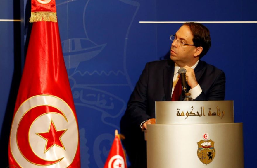 Tunisian PM Chahed submits bid to run for president