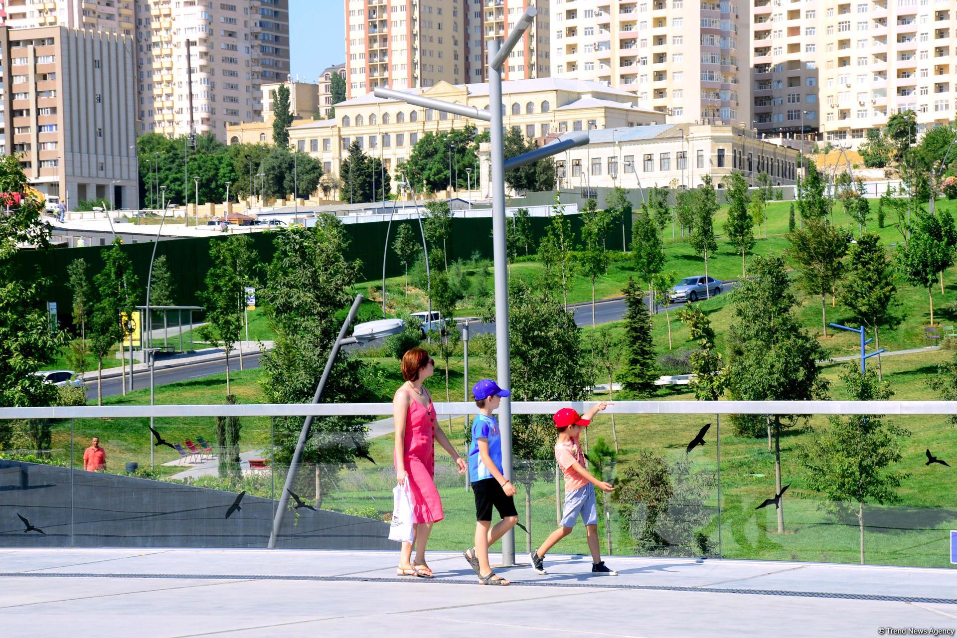 Еще один облик Баку - Центральный парк(ФОТО)