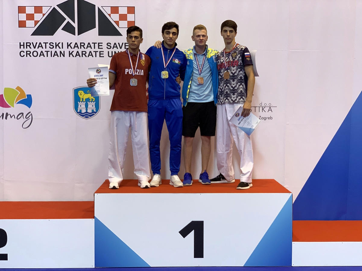 Karateçilərimiz Xorvatiyada daha iki medal qazandı (FOTO)