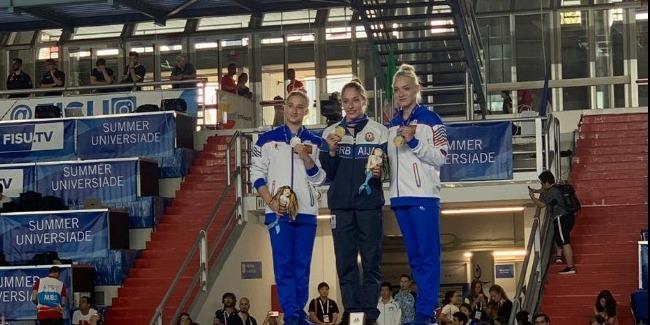 Azərbaycanlı gimnast Universiadada qızıl medal qazanıb