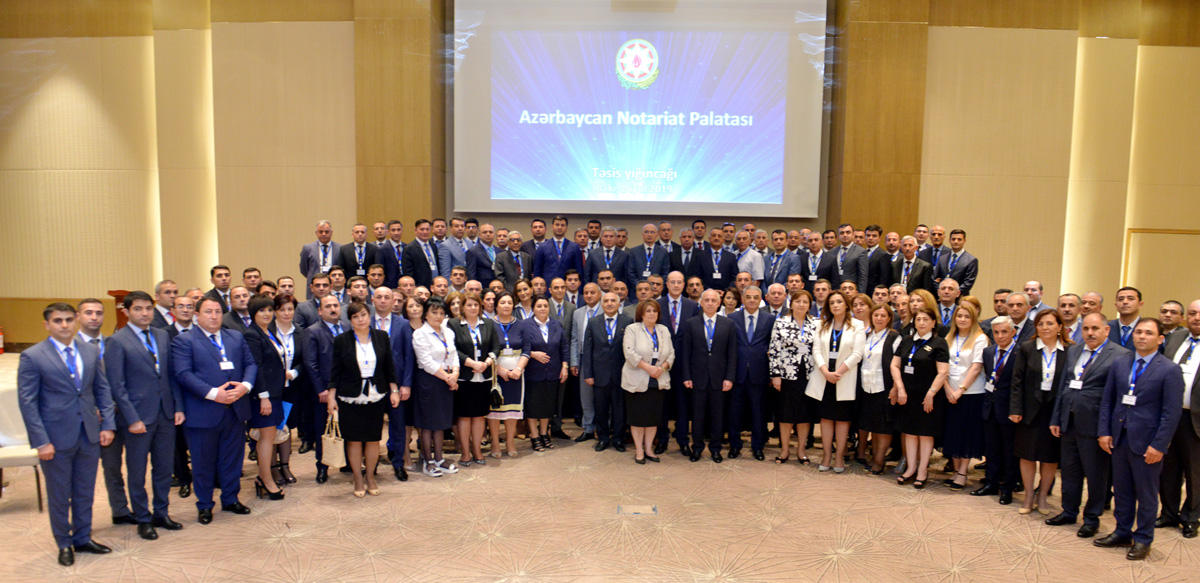 Azərbaycan Notariat Palatası təsis edilib (FOTO)
