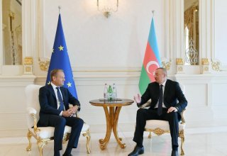 Президент Ильхам Алиев: Уверен, что в предстоящие годы мы продолжим развитие партнерства с ЕС в позитивном русле