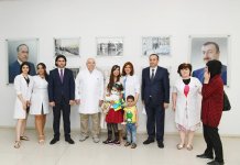 Вице-президент Фонда Гейдара Алиева Лейла Алиева встретилась с детьми, получающими лечение в ряде медицинских учреждений Баку (ФОТО)