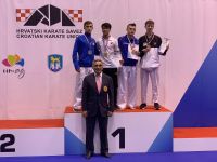 Yeniyetmə və gənc karateçilər Xorvatiyada 6 medal qazanıblar (FOTO)