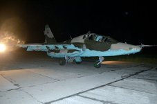 Azərbaycanın Su-25 hücum təyyarələri döyüş atışlı uçuşlar edib (FOTO/VİDEO) - Gallery Thumbnail