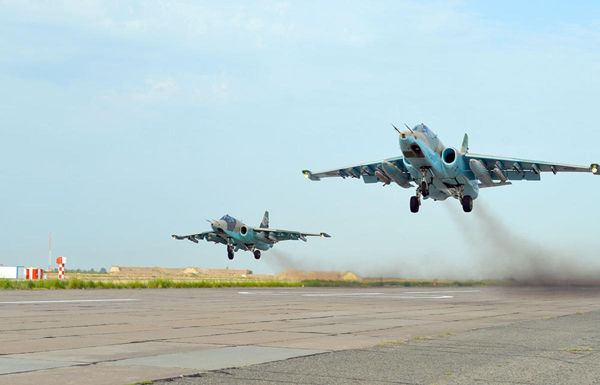 Combat training of Azerbaijan’s Air Force aircraft continues (VIDEO)