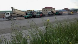 Bakı-Şamaxı yolunda yenidənqurma işləri gələn il yekunlaşacaq (FOTO)