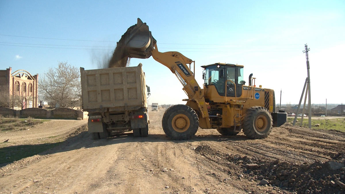 Salyan-Şirvan avtomobil yolunun yenidən qurulması yekunlaşmaq üzrədir (FOTO)