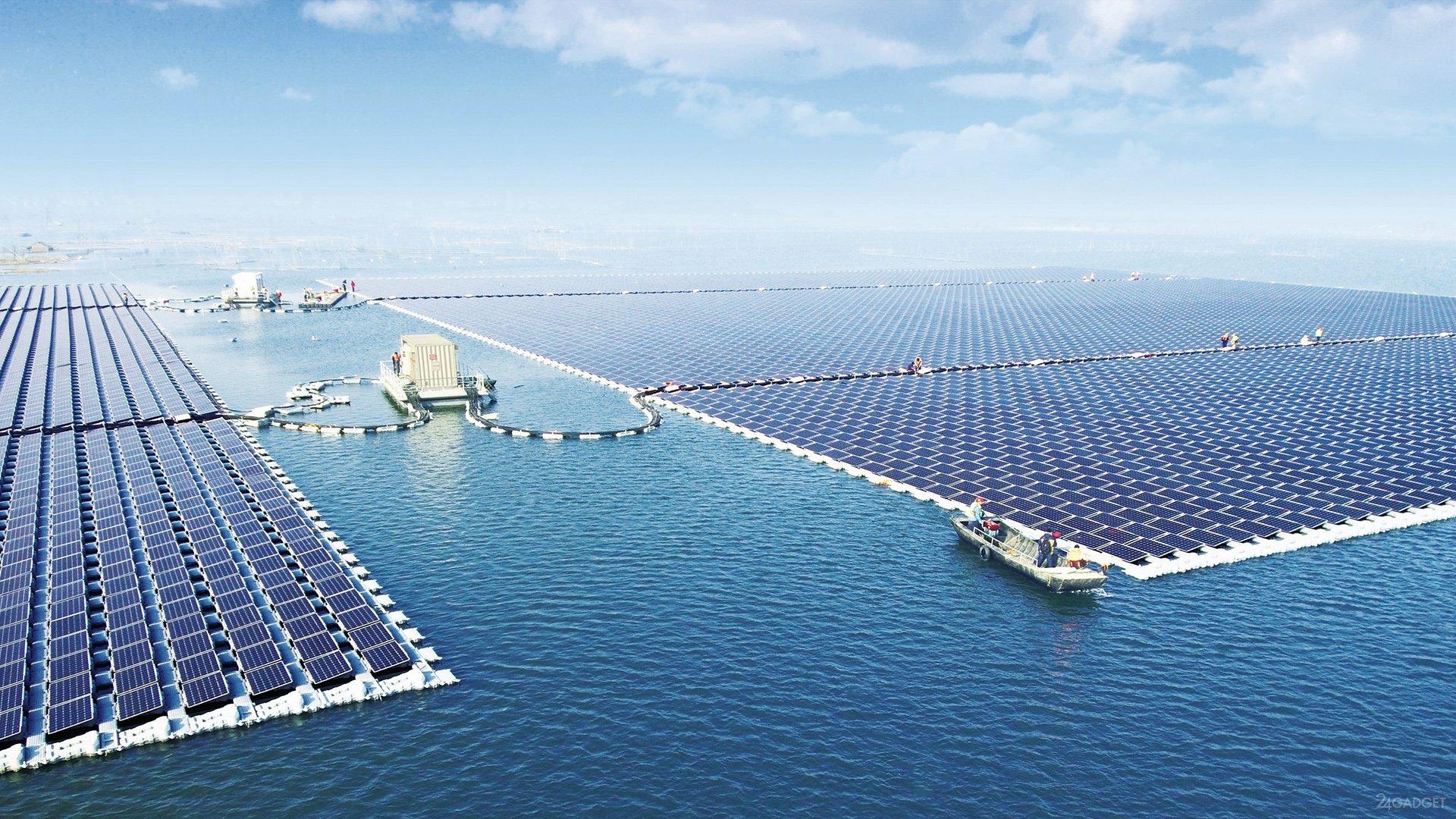 Floating solar power plant to be built in Azerbaijan