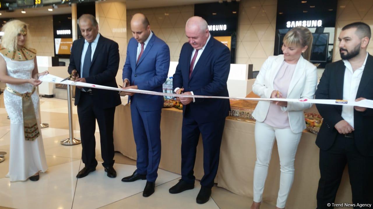 Сегодня состоялось открытие регулярного авиарейса Баку - Шарм-эль-Шейх (ФОТО)