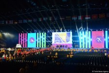Феерическая церемония торжественного открытия XV Европейского юношеского летнего олимпийского фестиваля в Баку (ФОТОРЕПОРТАЖ)
