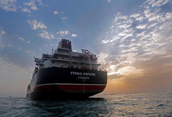 Танкер Stena Impero пришвартовался в порту ОАЭ