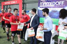 Media nümayəndələri arasında keçirilən “I Əkinçi Kuboku” mini-futbol turniri başa çatıb (FOTO)