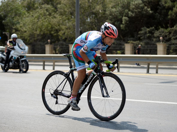 EYOF-da velosiped idmanı üzrə qızlar arasında yarışların qalibləri müəyyən edilib