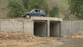 Gədəbəydə 23,5 kilometrlik avtomobil yolu yenidən qurulur (FOTO)
