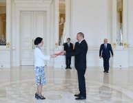 Президент Ильхам Алиев принял верительные грамоты послов ряда стран (ФОТО) (версия 4)