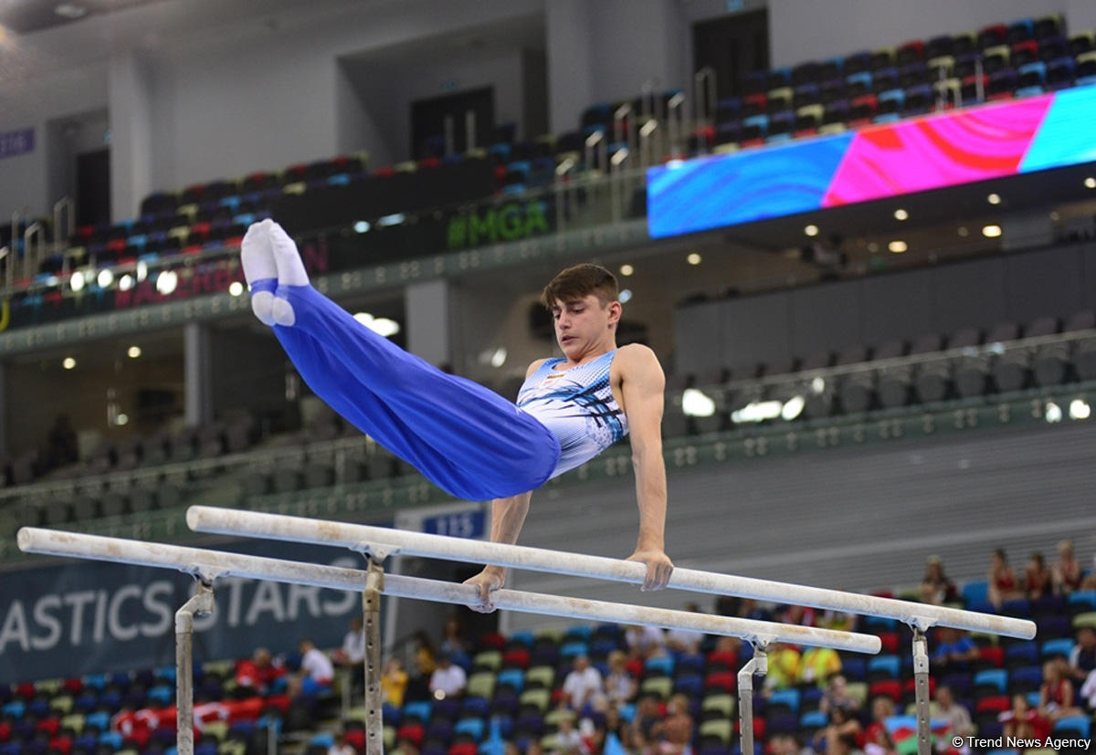 &quot;EYOF Bakı 2019&quot;: Milli Gimnastika Arenasında idman gimnastikası üzrə yarışlar davam edir (FOTO)