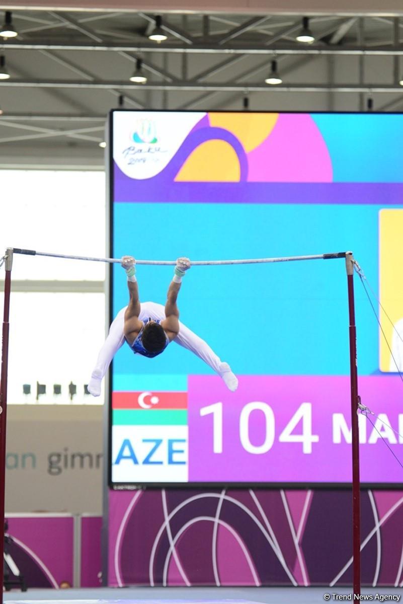 "EYOF Bakı 2019": Milli Gimnastika Arenasında idman gimnastikası üzrə yarışlar davam edir (FOTO)