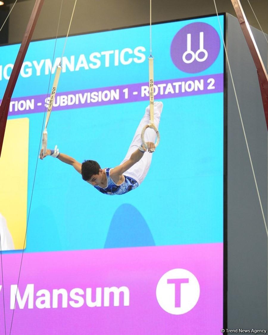В рамках "EYOF Баку 2019" в Национальной арене гимнастики стартовали соревнования по спортивной гимнастике (ФОТО)