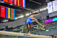 "EYOF Bakı 2019": Milli Gimnastika Arenasında idman gimnastikası üzrə yarışların 2-ci günü davam edir (FOTO)