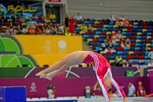 "EYOF Bakı-2019": İdman gimnastikası yarışlarından maraqlı anlar (FOTO) - Gallery Thumbnail