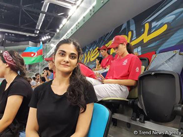 "EYOF Bakı-2019": Tribunalarda dostluq mühiti hökm sürür -  idman gimnastikası yarışlarının tamaşaçısı