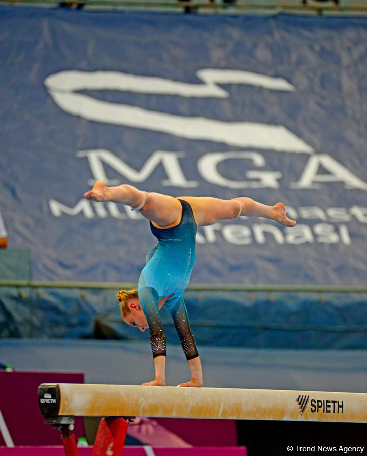 "EYOF Bakı-2019": İdman gimnastikası yarışlarından maraqlı anlar (FOTO)