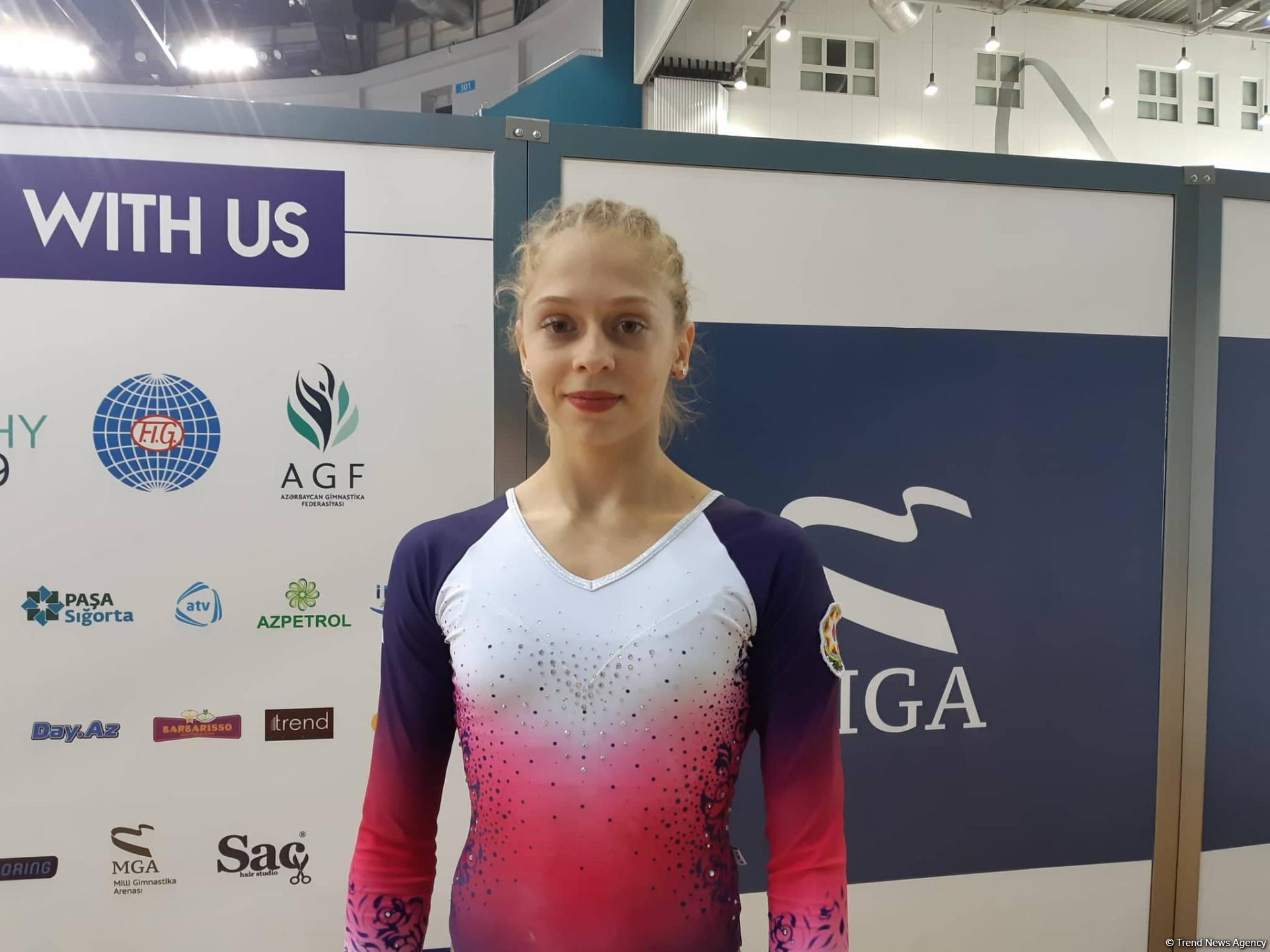 EYOF Baku 2019: Support of fans helps a lot - Azerbaijani gymnast