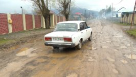 Lənkəranda 7 km-lik avtomobil yolu yenidən qurulur (FOTO)