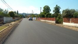 Lənkəranda 7 km-lik avtomobil yolu yenidən qurulur (FOTO)
