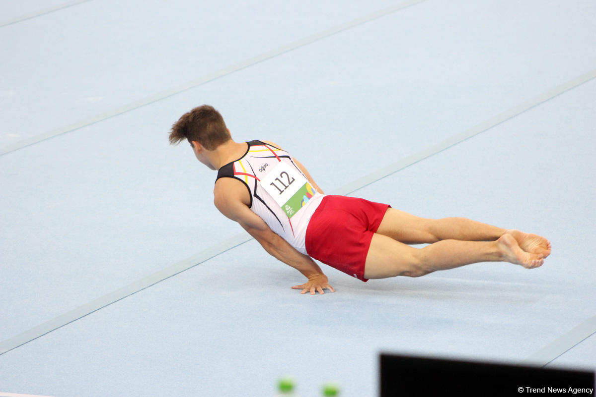 "EYOF Bakı-2019": İdman gimnastikası yarışlarından maraqlı anlar (FOTO)