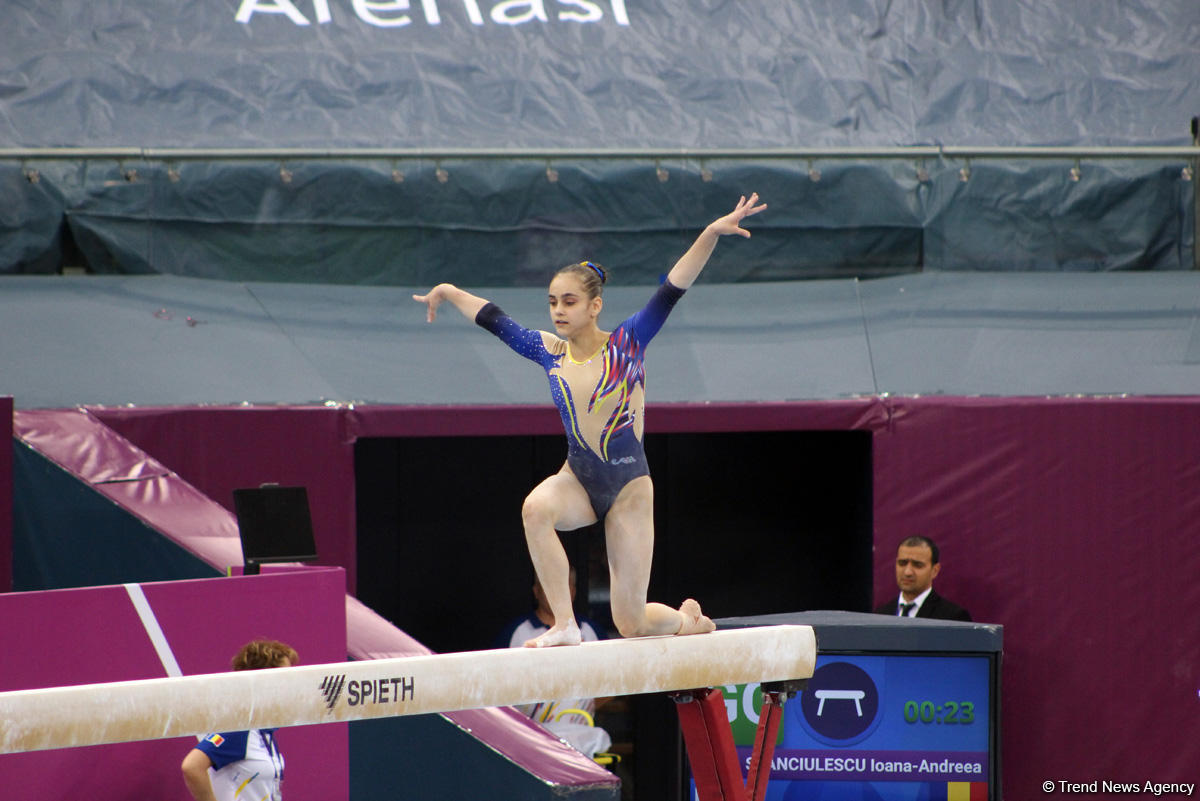 "EYOF Bakı-2019": İdman gimnastikası yarışlarından maraqlı anlar (FOTO)