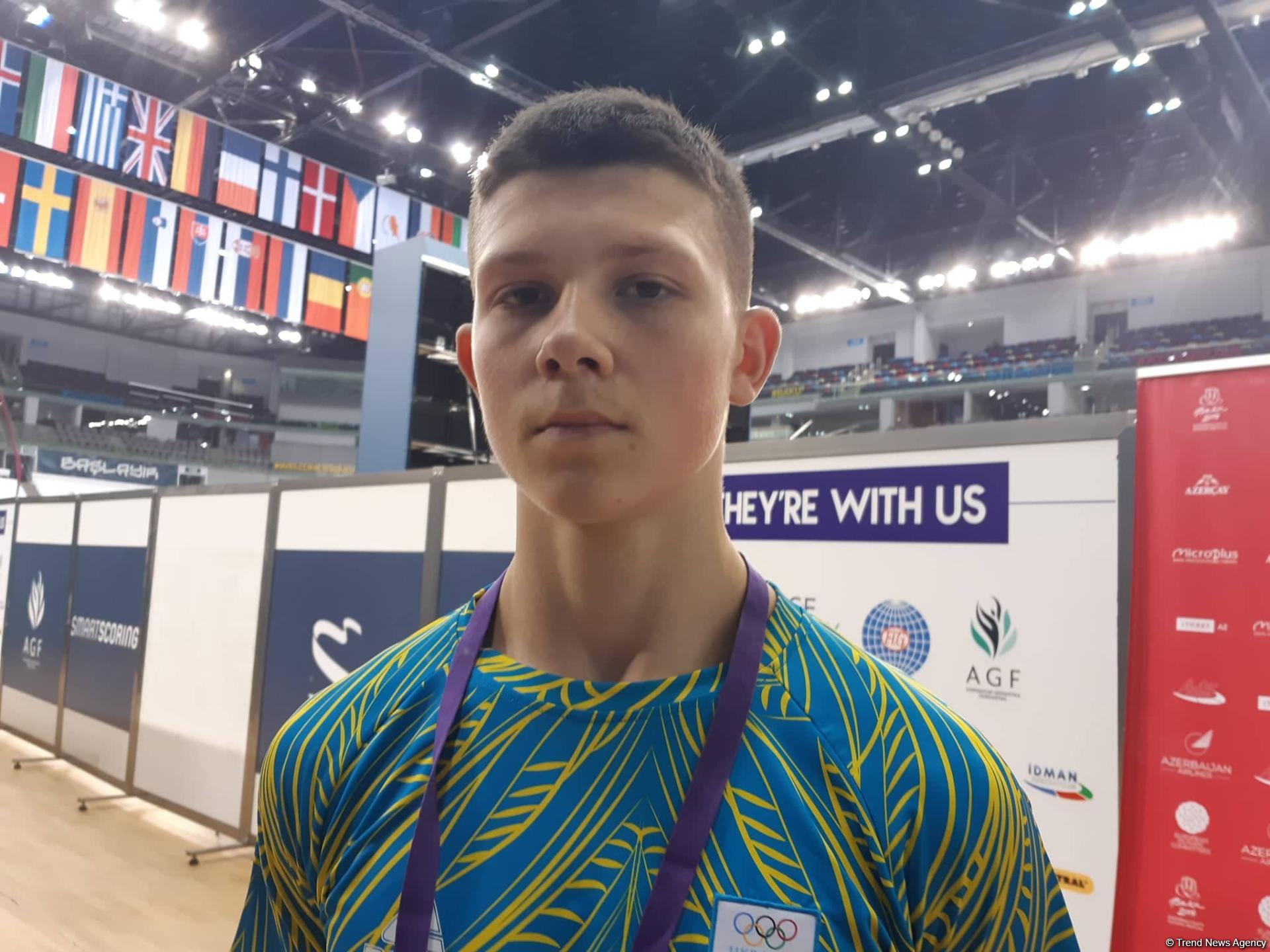 EYOF Baku 2019: Struggle was difficult - Ukrainian gymnast