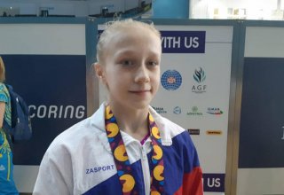 Rusiyalı gimnast: Bakıdakı Gimnastika Arenasının zalı çox gözəldir