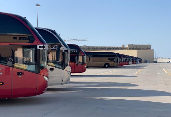 Гостей и спортсменов  EYOF Baku 2019 обслуживают 140 автобусов и 38 микроавтобусов (ФОТО)